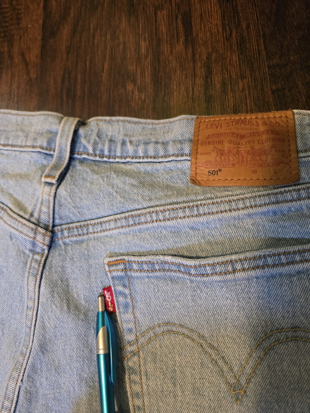 Levi's 501 Vintage Style Big E Modern Size 30×26 Womens